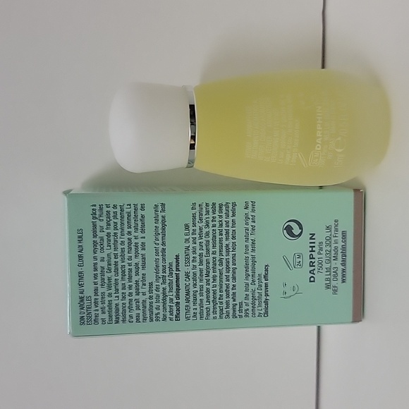 DARPHIN ESSENTIAL OIL ELIXIR VETIVER AROMATIC CARE STRESS RELIEF DETOX 0.5oz NIB - Picture 3 of 6
